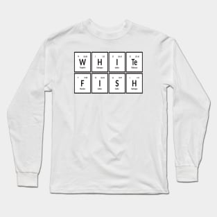 Whitefish City | Periodic Table Long Sleeve T-Shirt